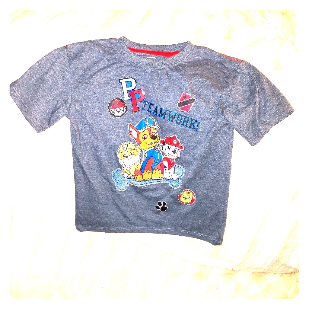 Nick Jr Paw Patrol Boys Shirt Size 7
